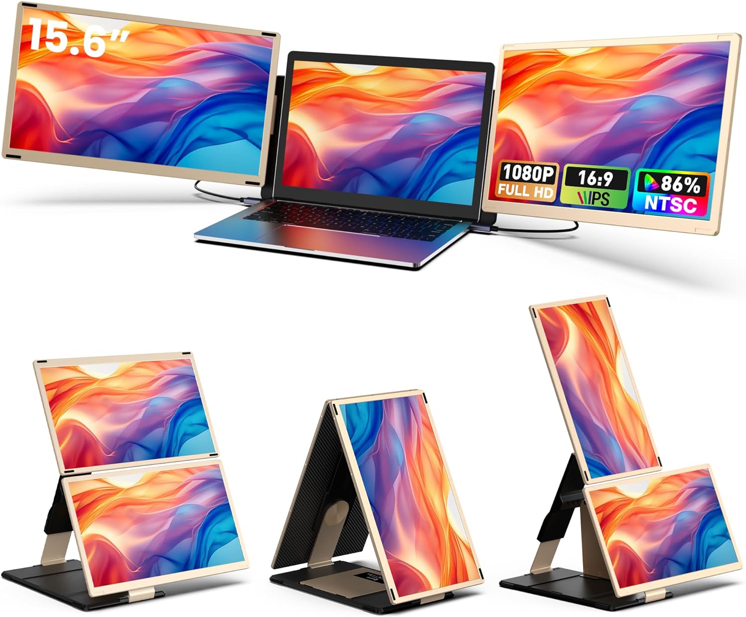 KYY 15.6" Portable Laptop Screen Extender Sees $110 Price Drop In This Limited-Time Deal