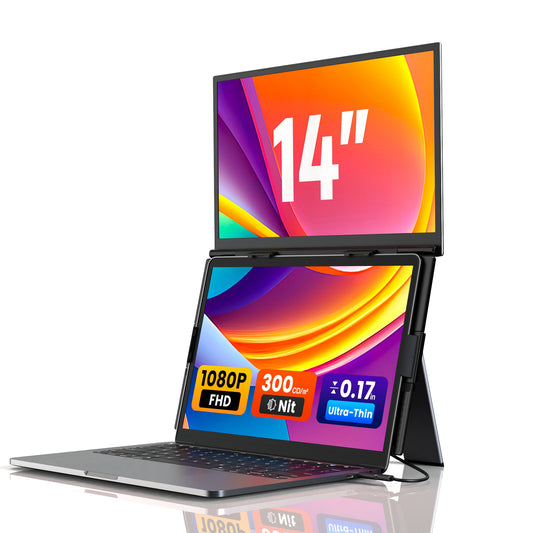 Kwumsy S15/S15 Plus-14/15.6" Extensor de tela para laptop com duas telas