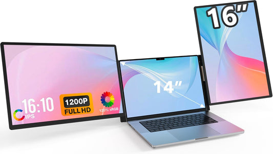 Kwumsy S7 16" Háromszoros laptop képernyő-hosszabbító