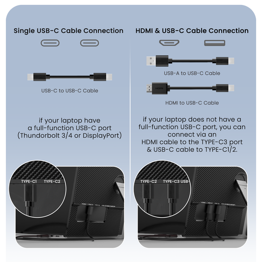 Kwumsy S8 MAX 15.3" Dual Screen Laptop Screen Extender