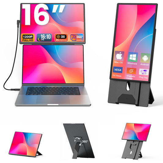 Kwumsy N2 16" Dual Screen Laptop Screen Extender