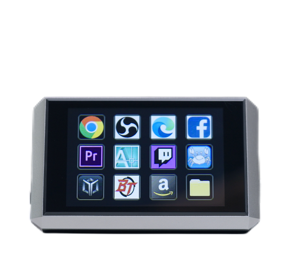 Kwumsy H3 8-in-1 Visual Macro Keyboard Hub