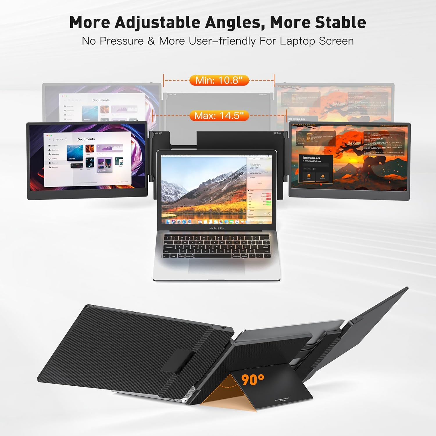 kwumsy S3 Triple Laptop Monitor Extender