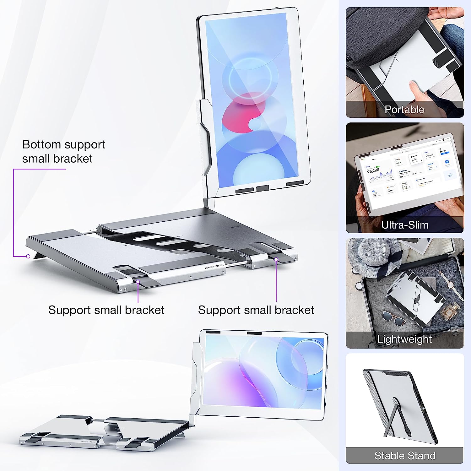 Kwumsy F1 14'' Portable Monitor Laptop Screen Extender