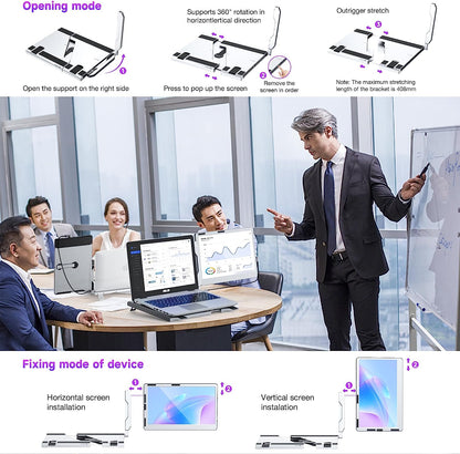 Kwumsy F1 14'' Portable Monitor Laptop Screen Extender