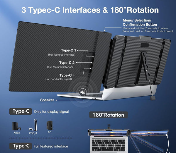 Kwumsy S1 14" Portable Laptop Screen