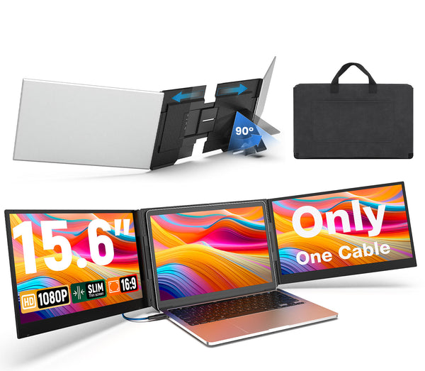 Kwumsy P7PRO 15.6" Extensor de tela tripla para laptop