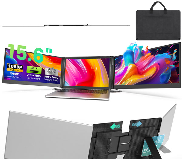 Kwumsy P7 15.6" Estensore per schermo triplo per laptop