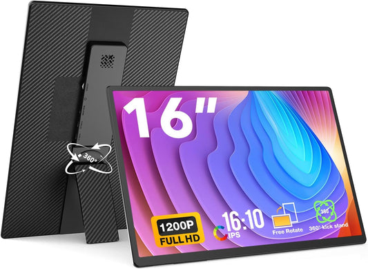 Kwumsy L6-16" Dual Screen Laptop Screen Extender