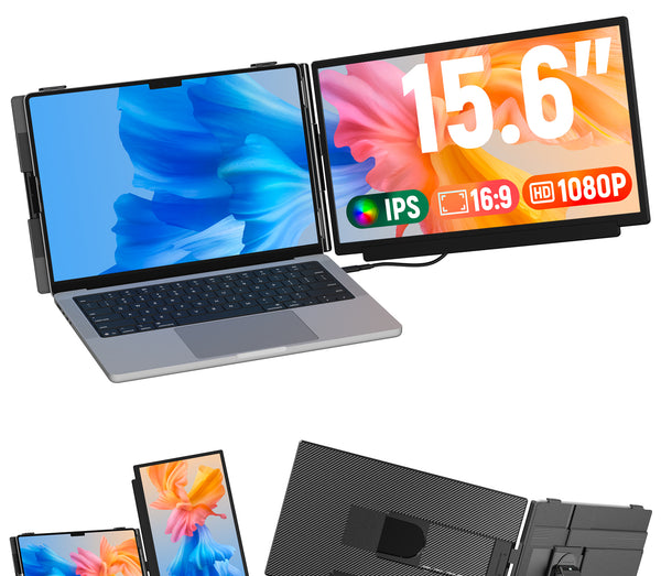 Kwumsy M5 15.6" Extensor de pantalla para portátil de doble pantalla