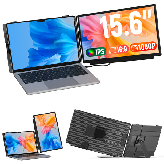 Kwumsy M5 15.6" Dual Screen Laptop Screen Extender