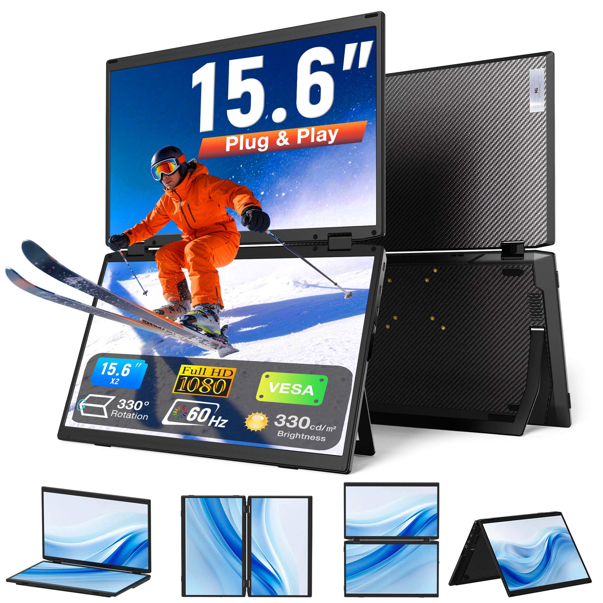 15.60 インチ　M4 TRIPLE SCREEN Kwumsy M4 15.6