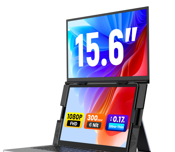 Kwumsy S15 Plus-15.6" Dual Screen Laptop Screen Extender