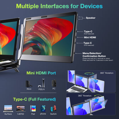 Kwumsy F2 Portable Laptop Monitor