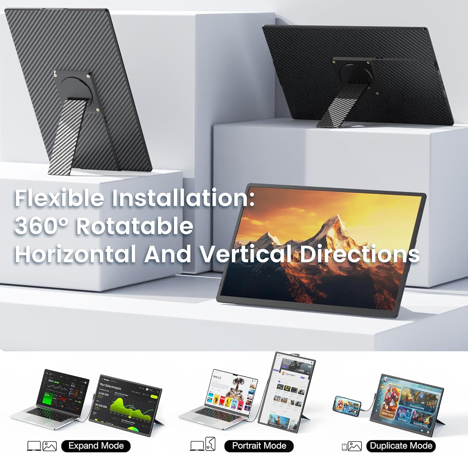 Kwumsy N2 16" Dual Screen Laptop Screen Extender