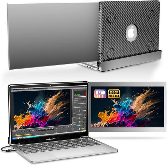 Kwumsy P1M Laptop-Bildschirmverlängerung, kompatibel mit MacBook