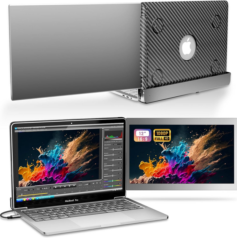 Kwumsy P1M Estensione dello schermo del laptop compatibile con MacBook