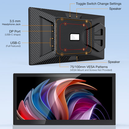 【Pouze USA – použitý】 Prodlužovač obrazovky notebooku Kwumsy L3 Pro