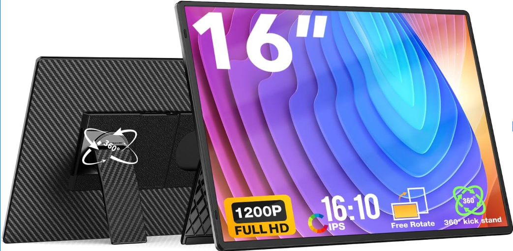 Kwumsy N3-16" Kettős képernyős laptop képernyőhosszabbító
