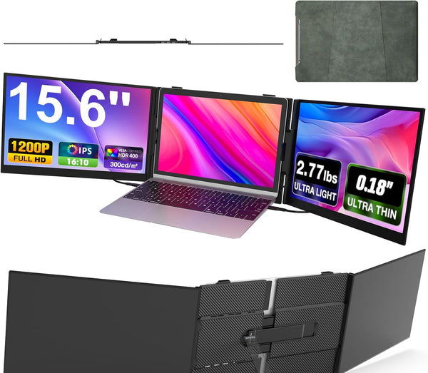 Kwumsy S8Pro MAX 15.3" Triple Screen Laptop Screen Extender