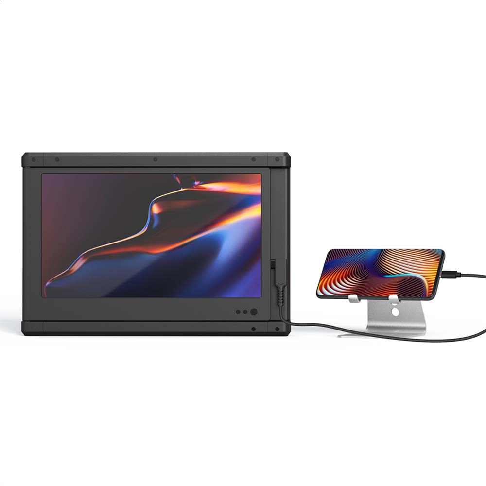 P2 12'' Tri-Screen Tragbarer drei zusätzlicher Bildschirm für Laptop