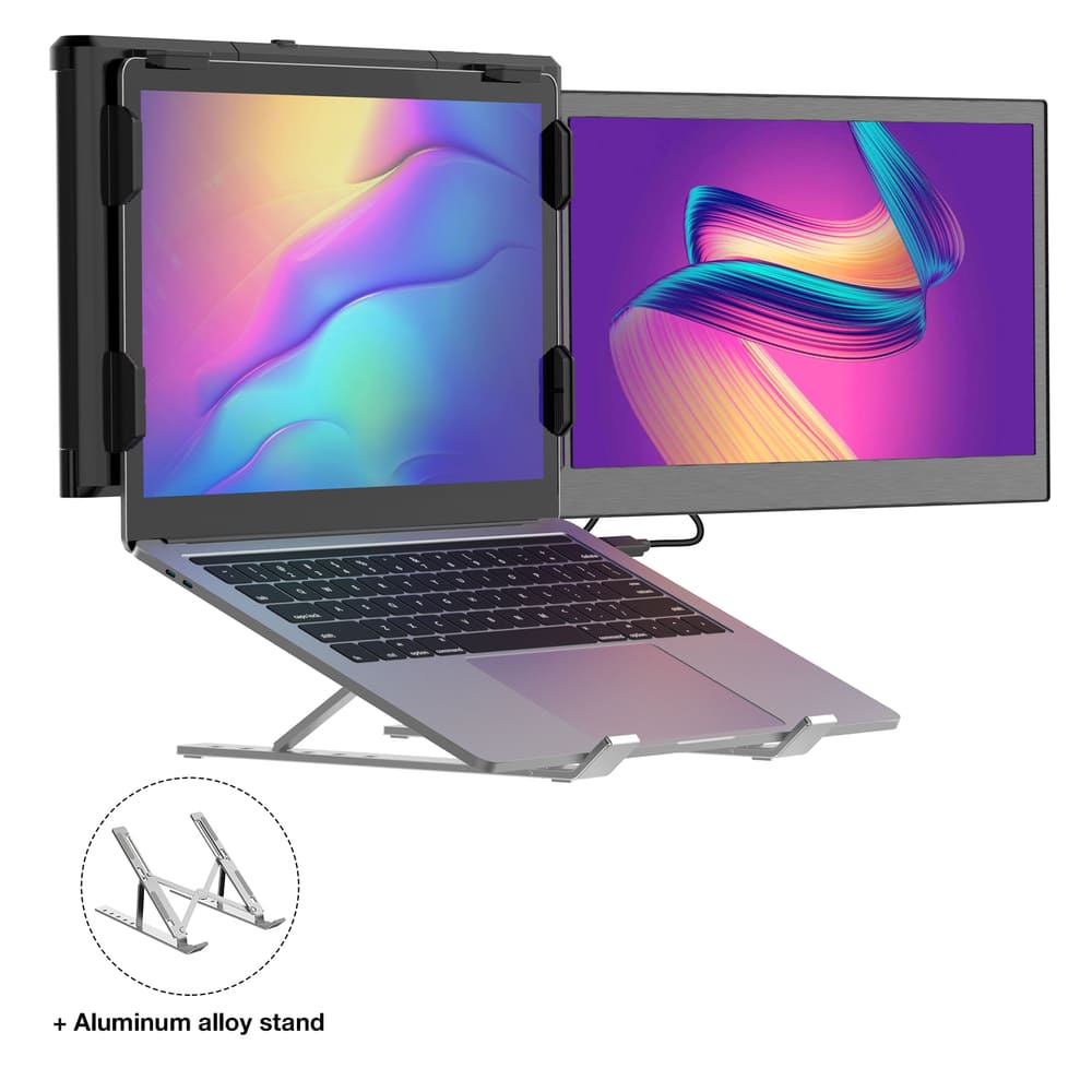 P1 PLUS 13,3 hüvelykes hordozható extra képernyő laptophoz