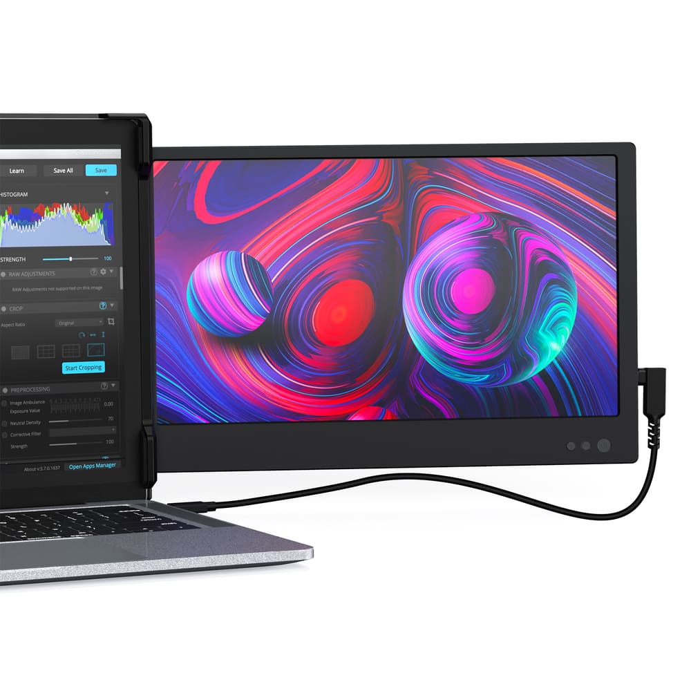 P1 12'' Inches Dual-Screen One Extra Screen For Laptop – Kwumsy