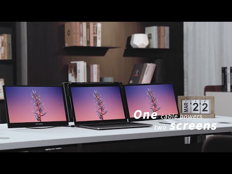 P2 PRO 12-13,3 polegadas tela tripla portátil para laptop